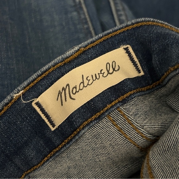 Madewell High Rise Button-Fly Jeans in Denim Blue Size 24 - Picture 7 of 11